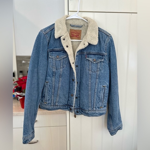 Levi's Jackets & Blazers - Levi’s Sherpa Trucker Jean Jacket